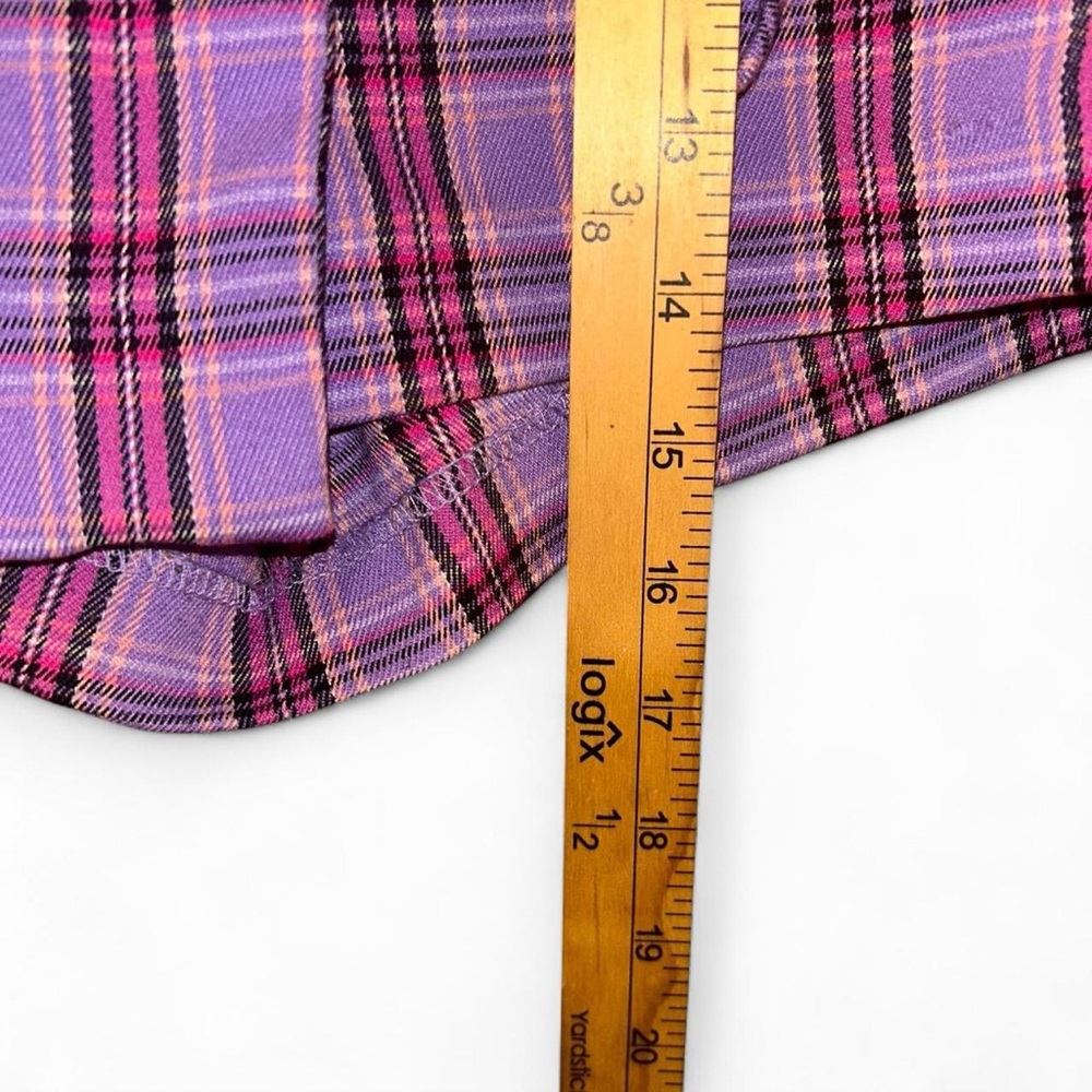 SO Purple Plaid Skort - Picture 4 of 7